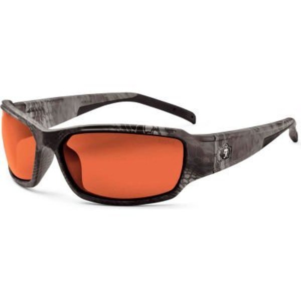 Ergodyne Skullerz Thor Safety Glasses, Typhon/PZ-Copper Lens 51321